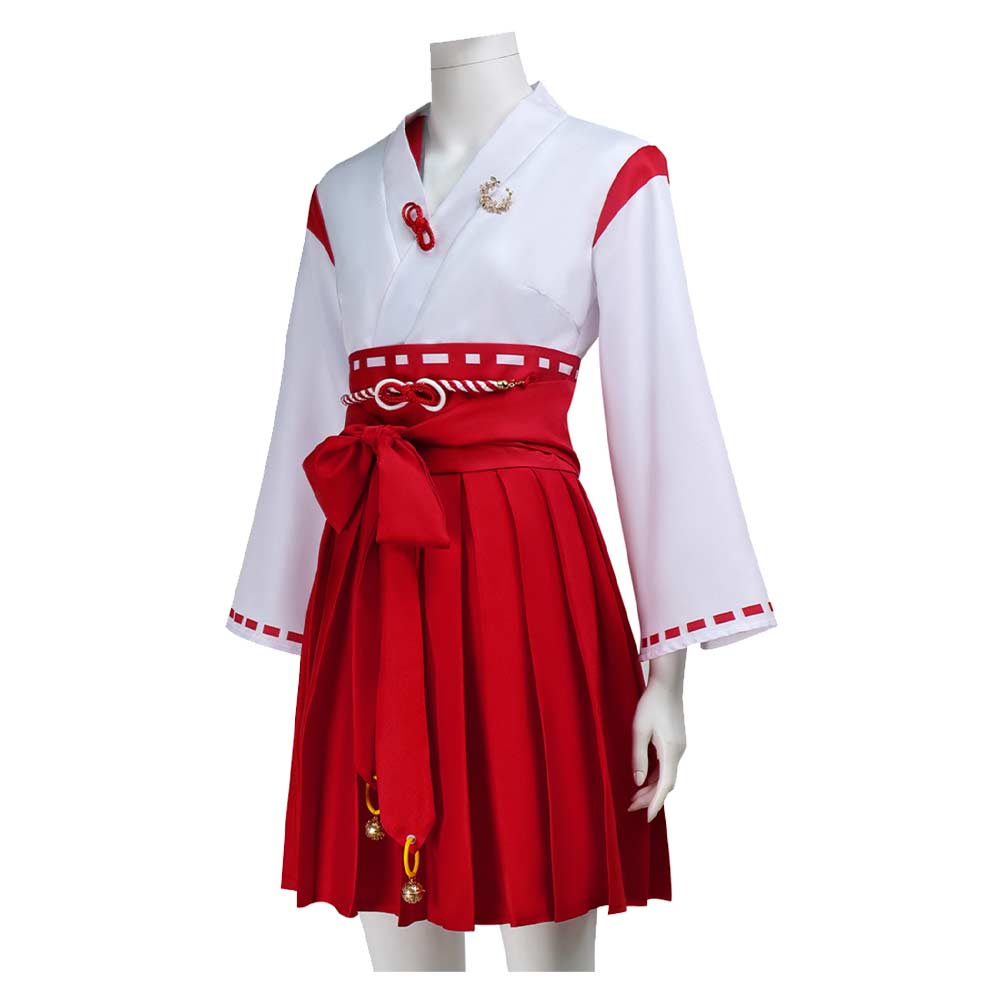 Silent Hill F(2025) Shimizu Hinako Robe Blanche et Rouge Cosplay Costume