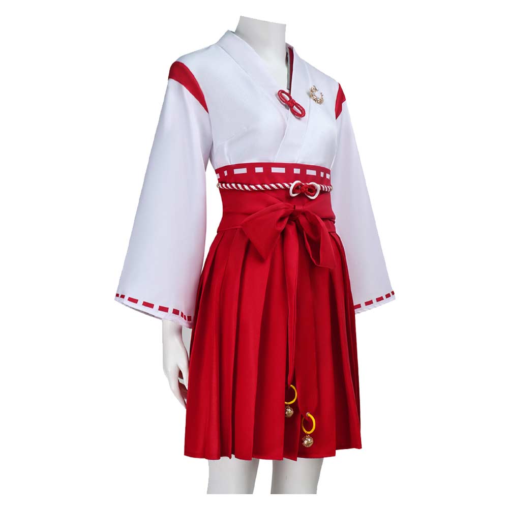 Silent Hill F(2025) Shimizu Hinako Robe Blanche et Rouge Cosplay Costume