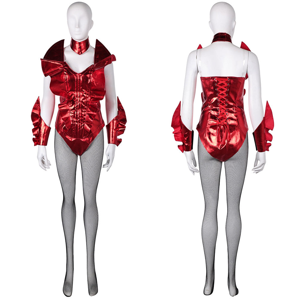 Sourire 2(2024) Skye Riley Tenue de Scène Rouge Cosplay Costume