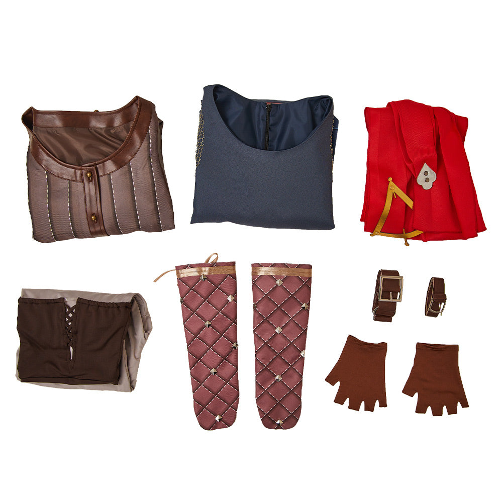 Split Fiction(2025) Mio Tenue Brune Cosplay Costume