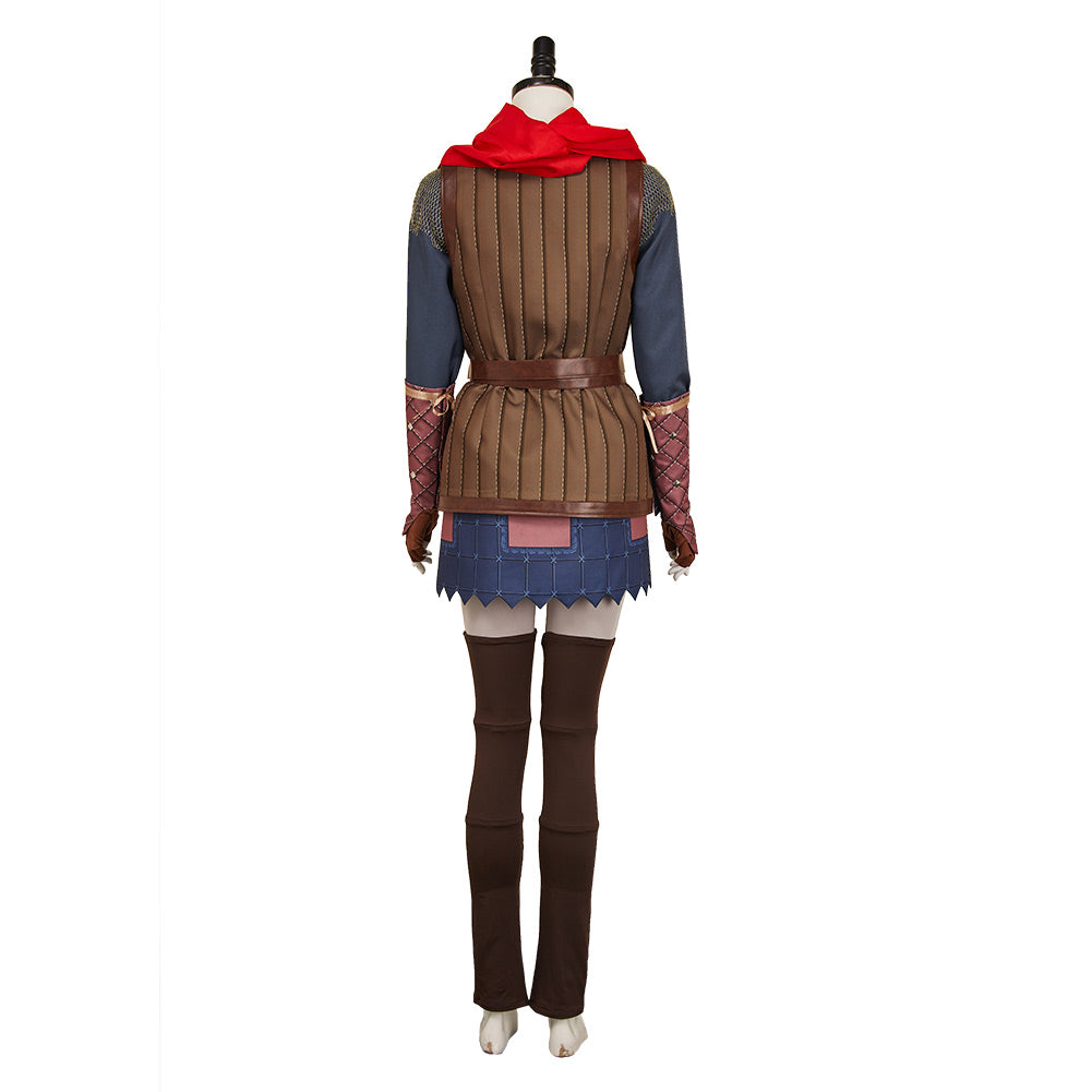 Split Fiction(2025) Mio Tenue Brune Cosplay Costume