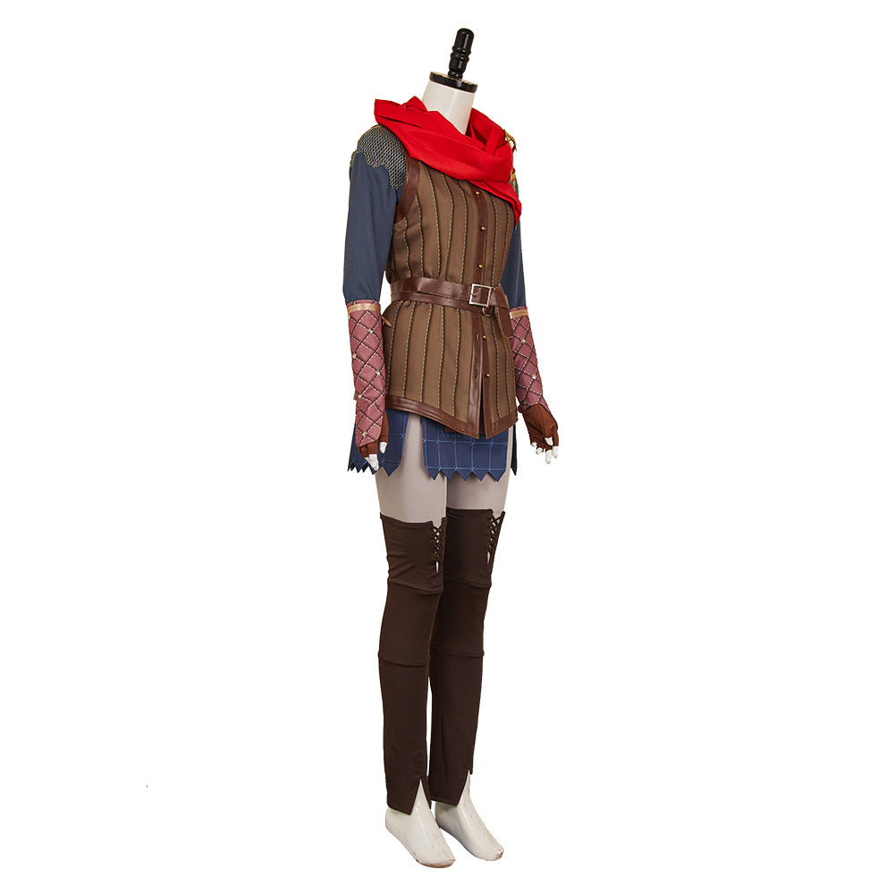 Split Fiction(2025) Mio Tenue Brune Cosplay Costume