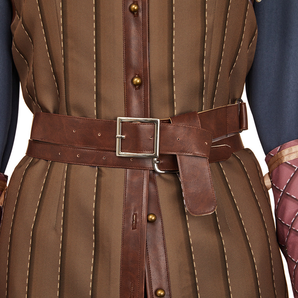 Split Fiction(2025) Mio Tenue Brune Cosplay Costume