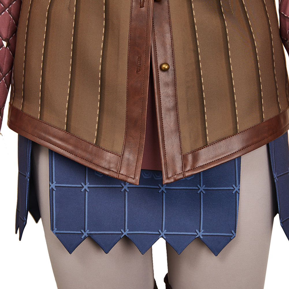 Split Fiction(2025) Mio Tenue Brune Cosplay Costume