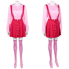 Squid Game 3(2025) Fille Robe Rose Cosplay Cosutme