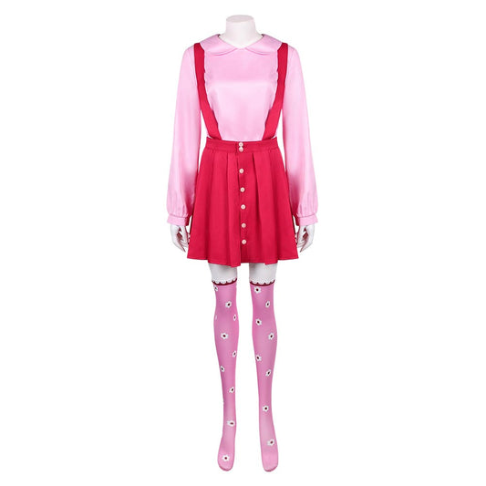 Squid Game 3(2025) Fille Robe Rose Cosplay Cosutme