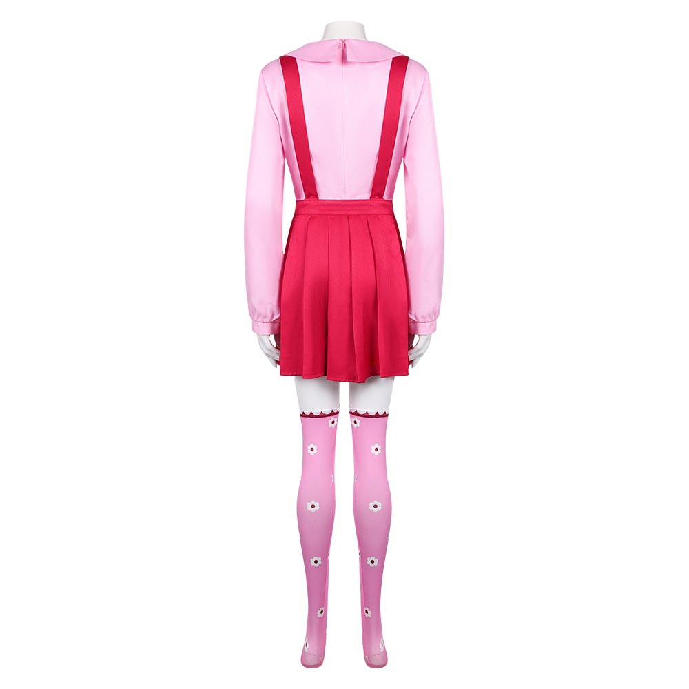 Squid Game 3(2025) Fille Robe Rose Cosplay Cosutme