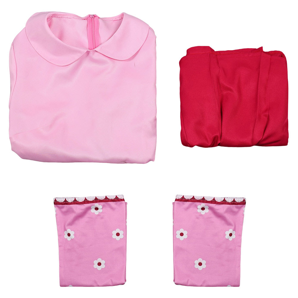 Squid Game 3(2025) Fille Robe Rose Cosplay Cosutme