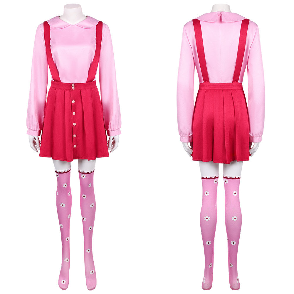 Squid Game 3(2025) Fille Robe Rose Cosplay Cosutme