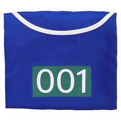 Squid Game 3(2025) Joueur 001 Gilet Bleu Cosplay Costume