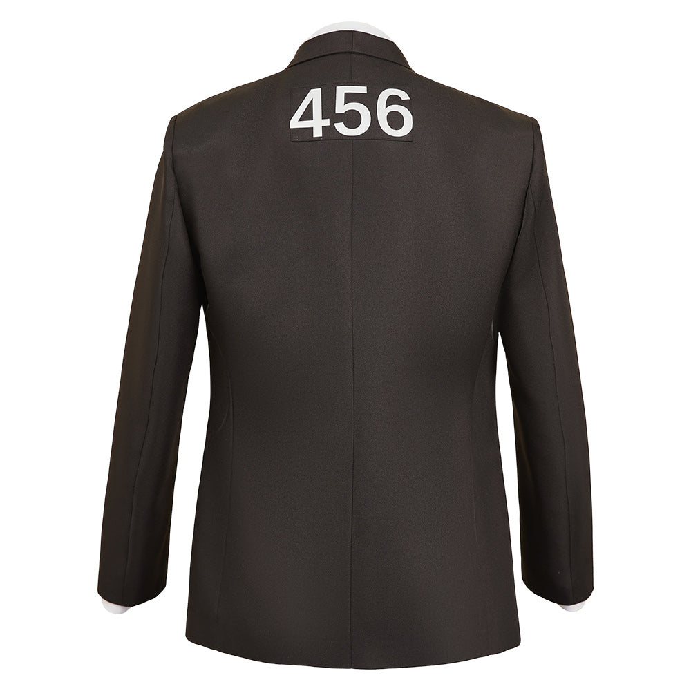 Squid Game 3(2025) Seong Gi-hun Veste Noire+Chemise Blanche Cosplay Costume
