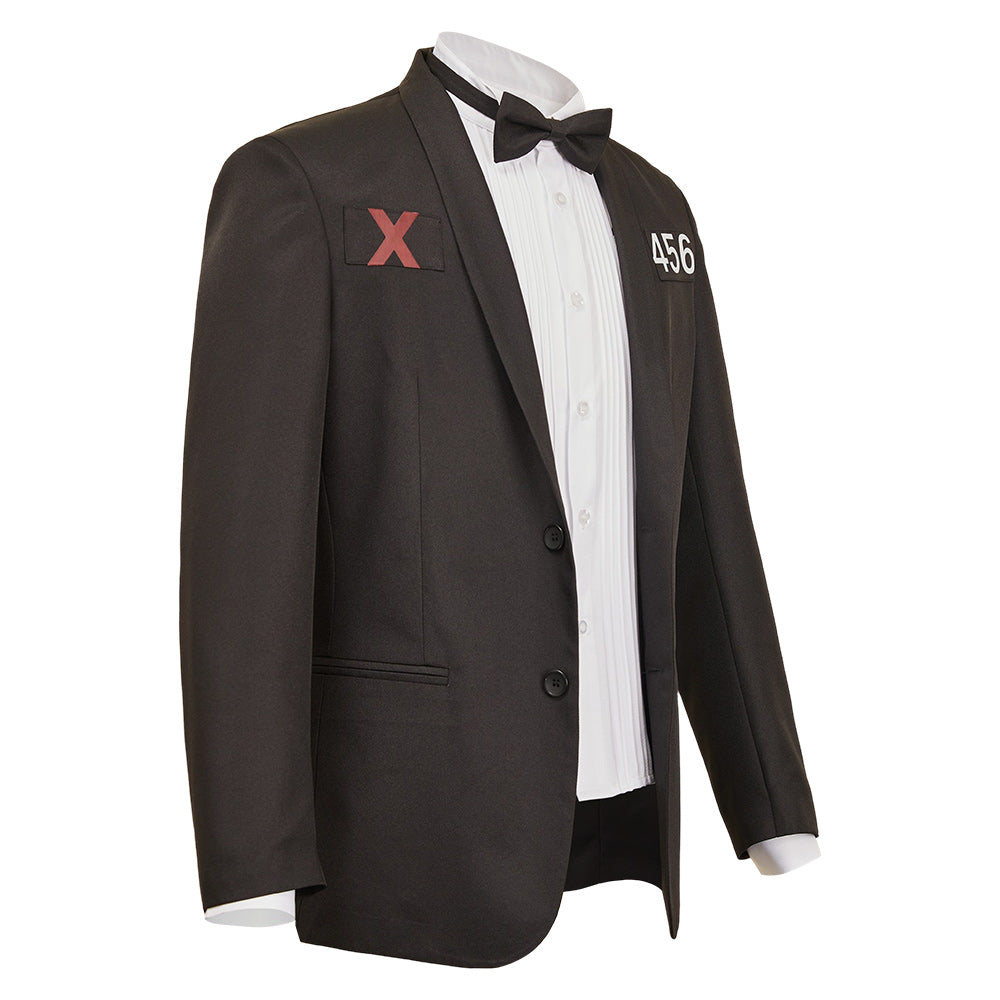 Squid Game 3(2025) Seong Gi-hun Veste Noire+Chemise Blanche Cosplay Costume
