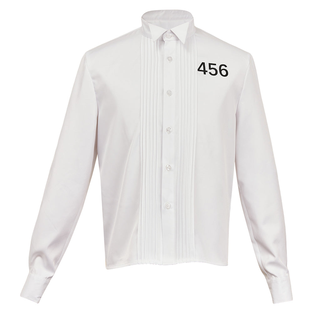 Squid Game 3(2025) Seong Gi-hun Veste Noire+Chemise Blanche Cosplay Costume