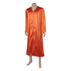 Stranger Things Saison 5 Dustin Henderson Robe de Licence Orange Cosplay Costume