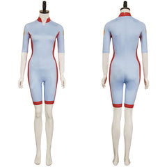 Stranger Things Saison 5 Eleven Maillot de Bain Une Pièce Bleu Cosplay Costume
