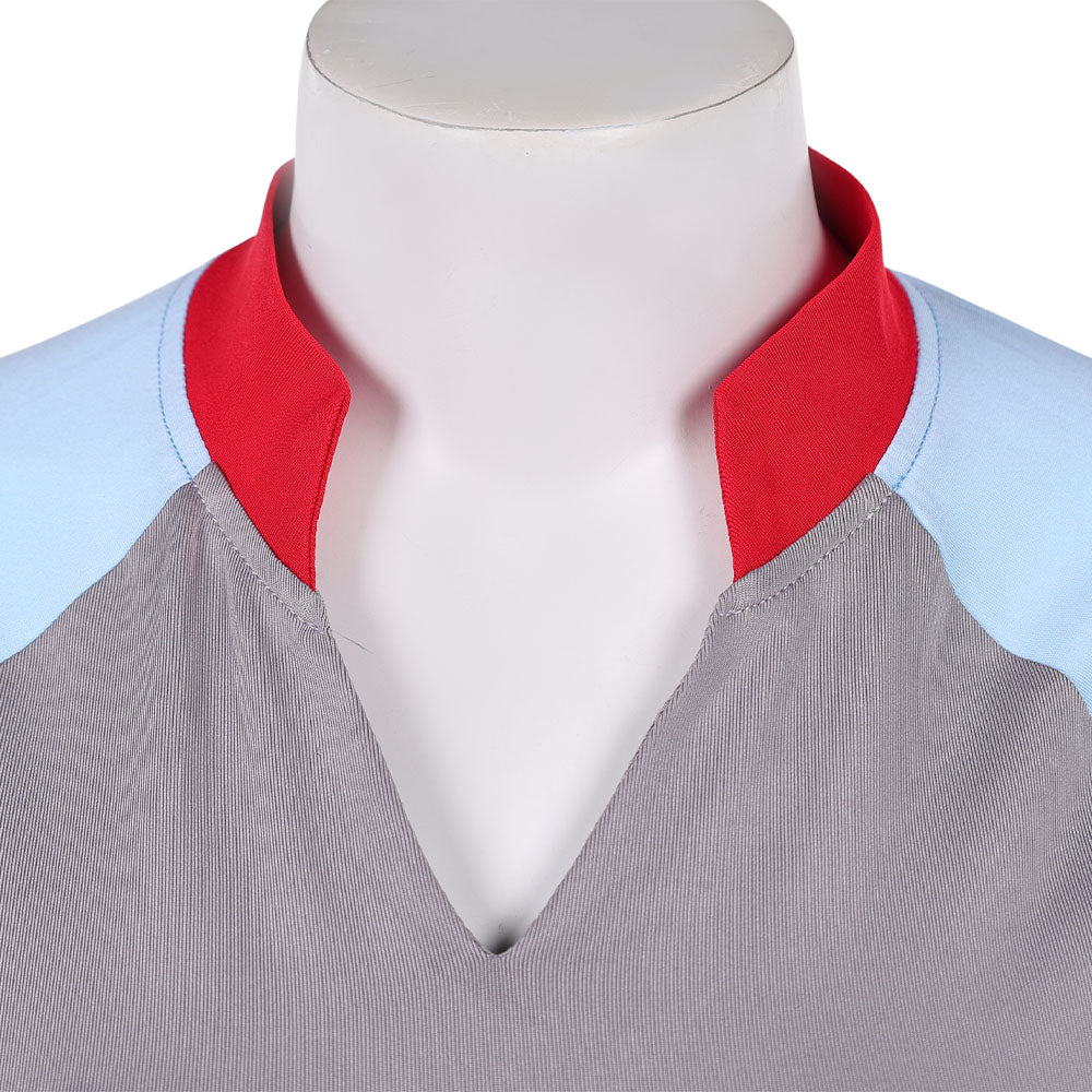 Stranger Things Saison 5 Eleven Tenue Grise et Bleue Cosplay Costume