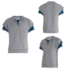 Stranger Things Saison 5 Erica Sinclair T-shirt Gris Cosplay Costume