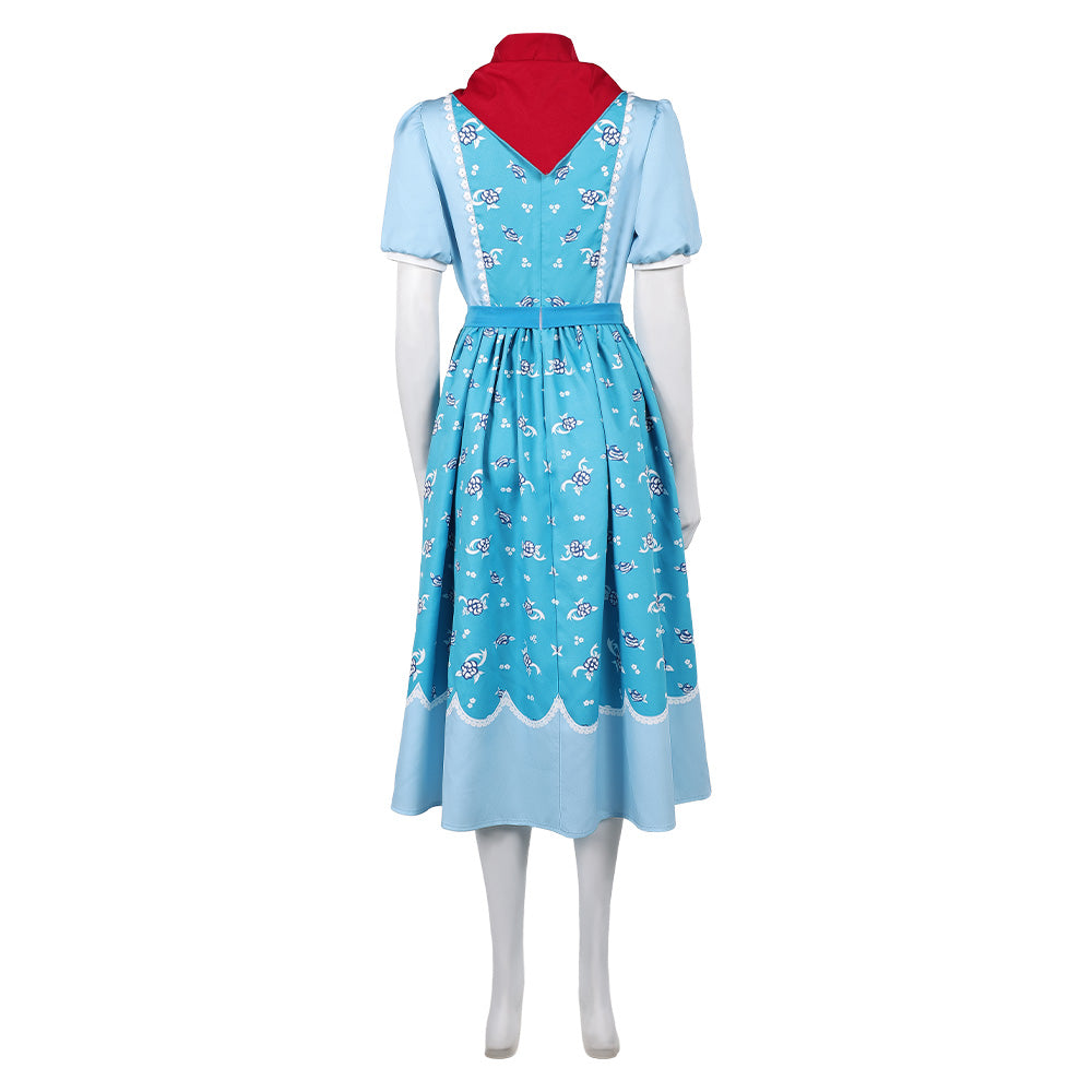 Stranger Things Saison 5 Holly Wheeler Robe Bleue Cosplay Costume