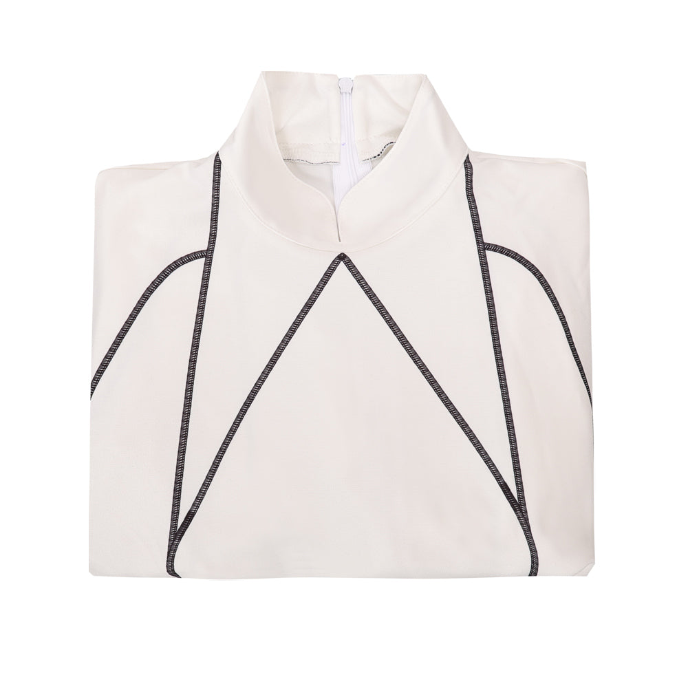 Stranger Things Saison 5 Kali Combinaison Blanche Cosplay Costume