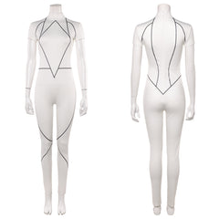 Stranger Things Saison 5 Kali Combinaison Blanche Cosplay Costume