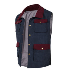 Stranger Things Saison 5 Will Byers Gilet Bleu Cosplay Costume