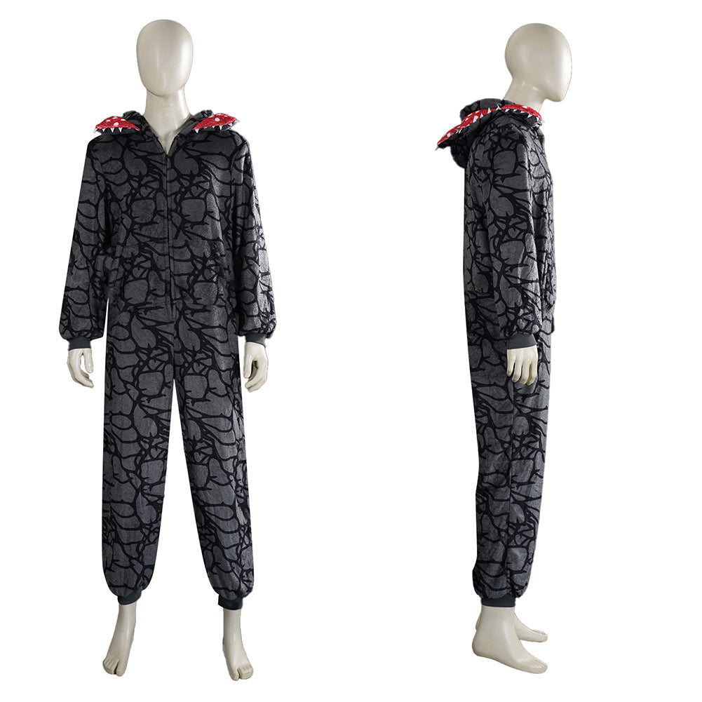 Stranger Things Saison 5(2025) Demogorgon Combinaison Grise Cosplay Costume