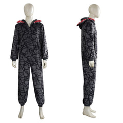 Stranger Things Saison 5(2025) Demogorgon Combinaison Grise Cosplay Costume