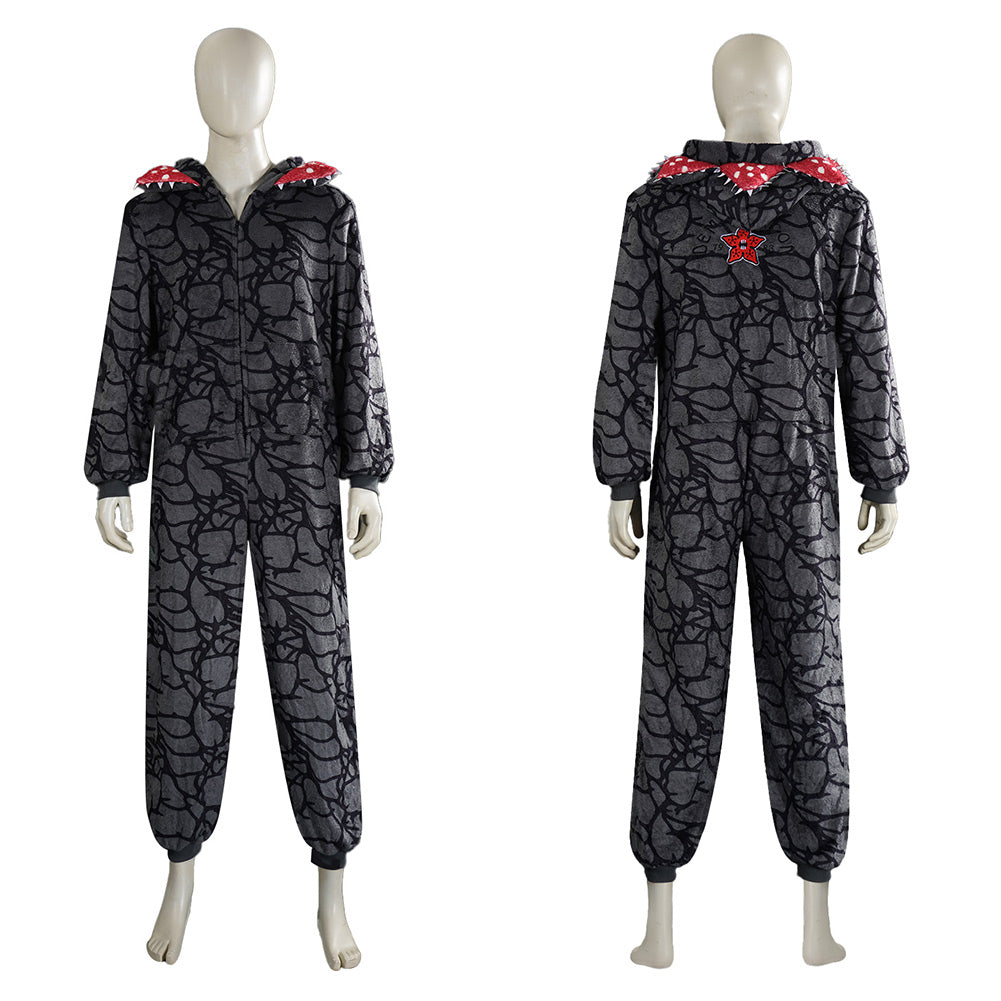 Stranger Things Saison 5(2025) Demogorgon Combinaison Grise Cosplay Costume