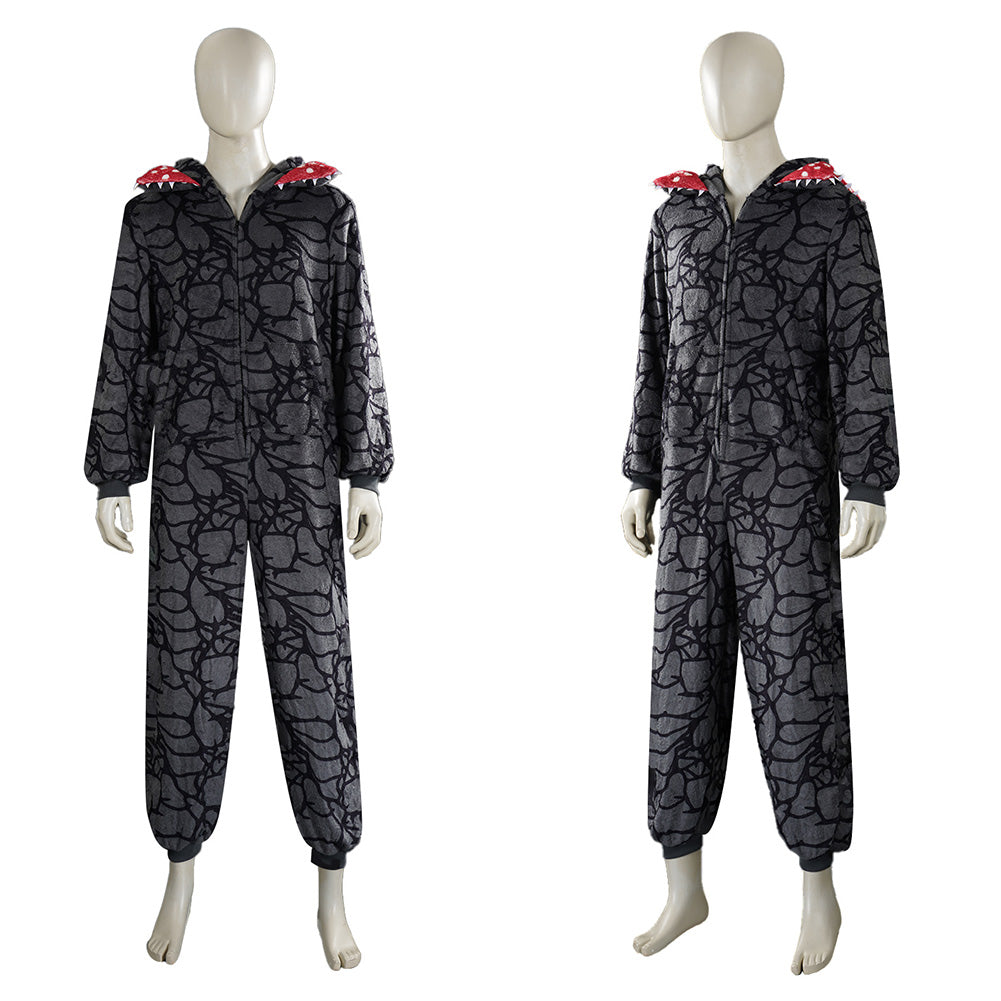 Stranger Things Saison 5(2025) Demogorgon Combinaison Grise Cosplay Costume