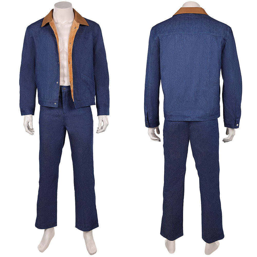 Stranger Things Saison 5(2025) Dmitri Antonov Tenu Bleu-Gris Cosplay Costume