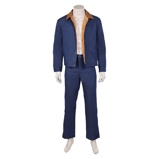 Stranger Things Saison 5(2025) Dmitri Antonov Tenu Bleu-Gris Cosplay Costume
