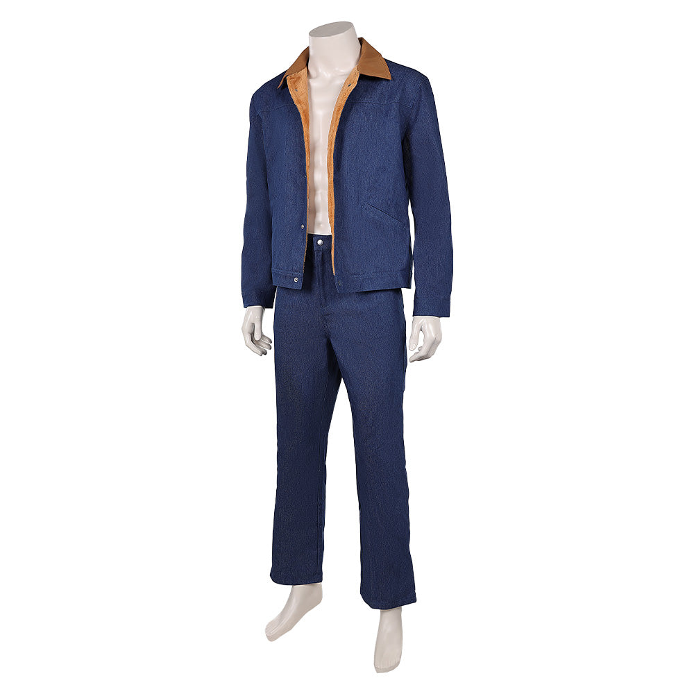 Stranger Things Saison 5(2025) Dmitri Antonov Tenu Bleu-Gris Cosplay Costume