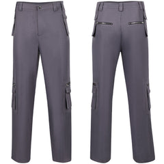 Stranger Things Saison 5(2025) Dustin Henderson Pantalon Gris Cosplay Costume