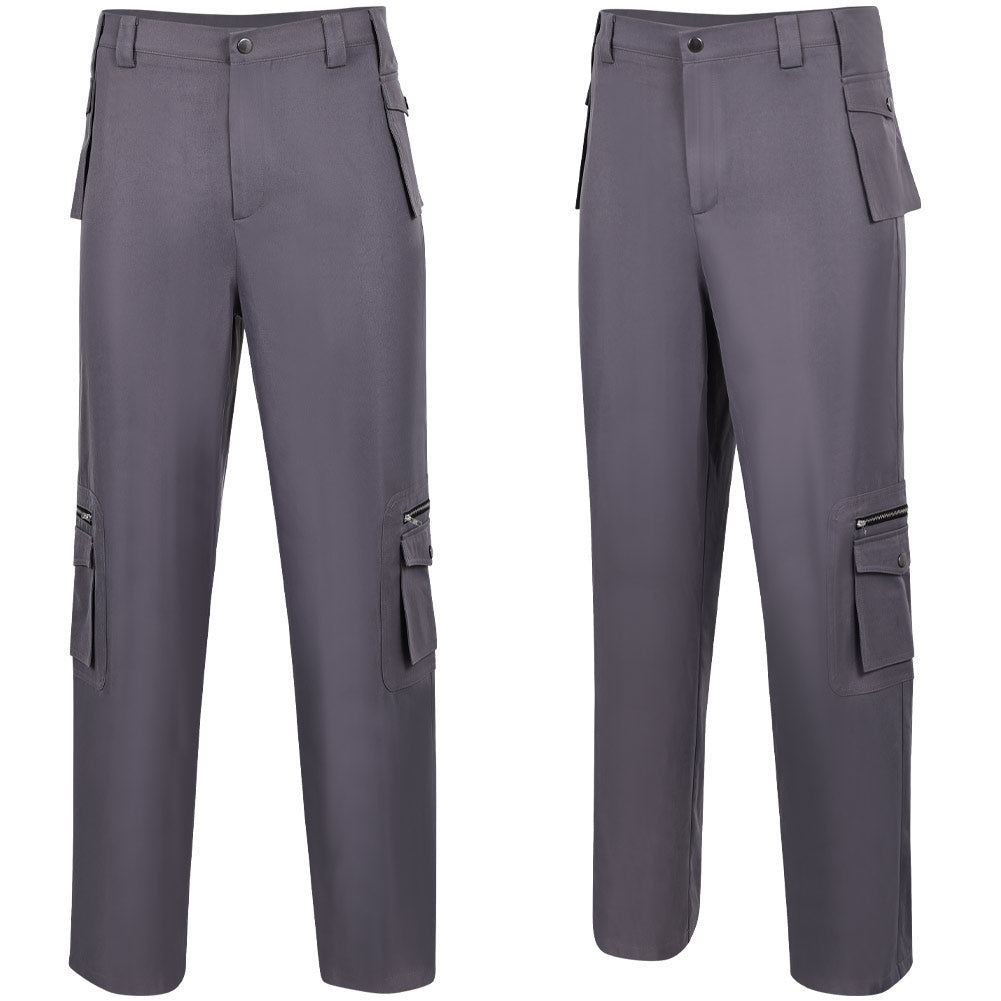 Stranger Things Saison 5(2025) Dustin Henderson Pantalon Gris Cosplay Costume