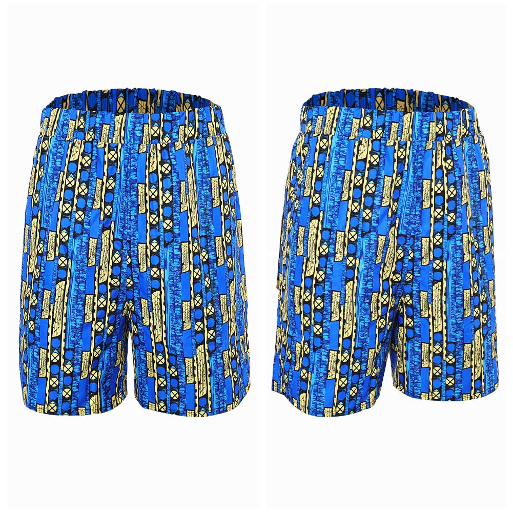 Stranger Things Saison 5(2025) Dustin Henderson Short Bleu Imprimé Cosplay Costume