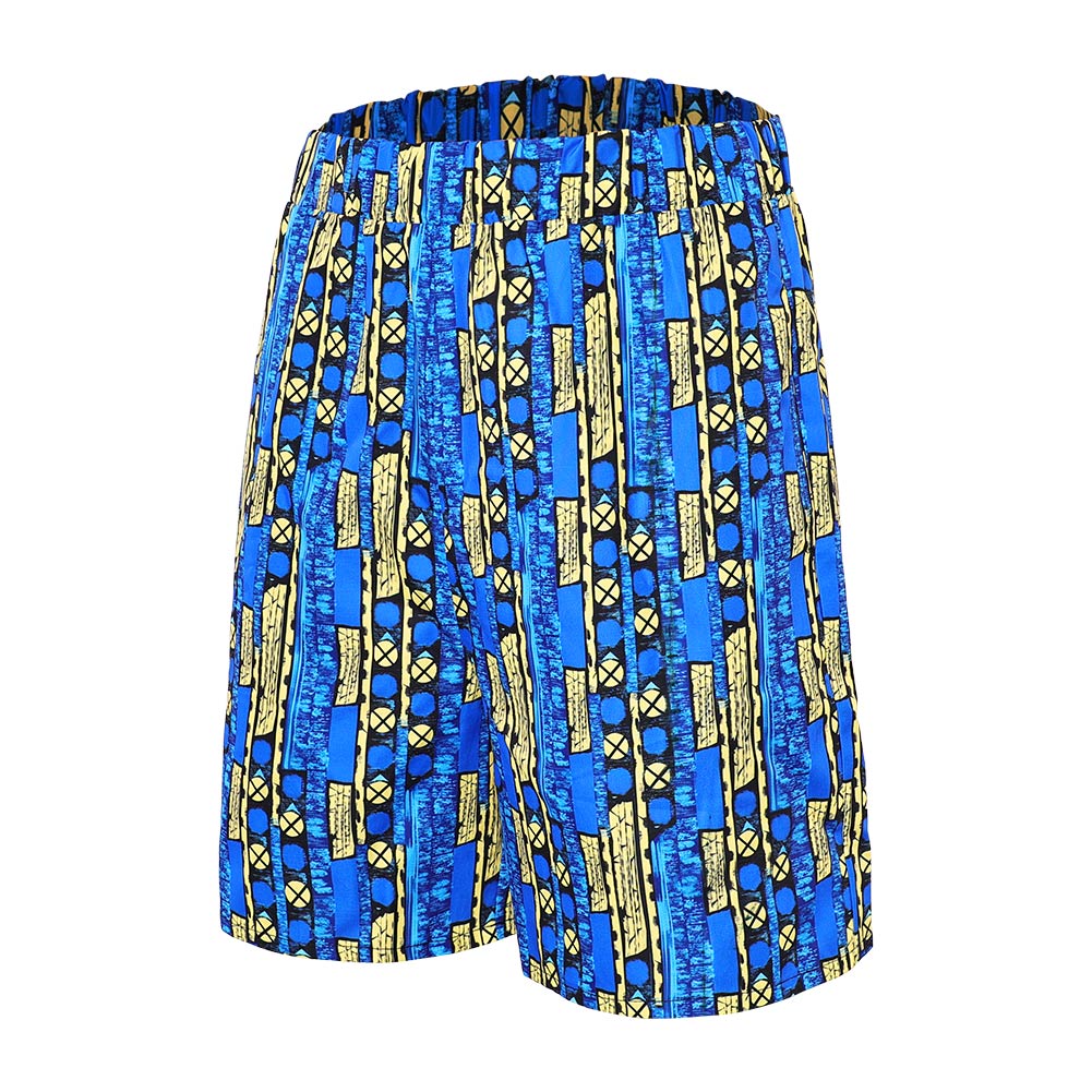 Stranger Things Saison 5(2025) Dustin Henderson Short Bleu Imprimé Cosplay Costume