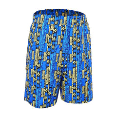 Stranger Things Saison 5(2025) Dustin Henderson Short Bleu Imprimé Cosplay Costume