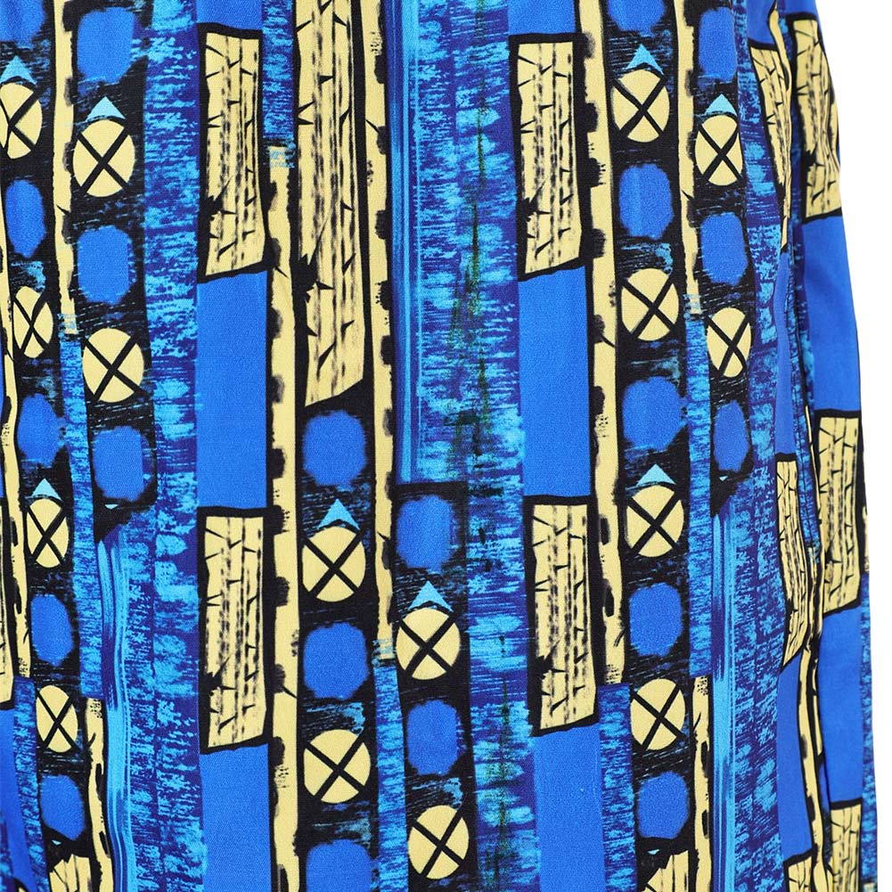 Stranger Things Saison 5(2025) Dustin Henderson Short Bleu Imprimé Cosplay Costume