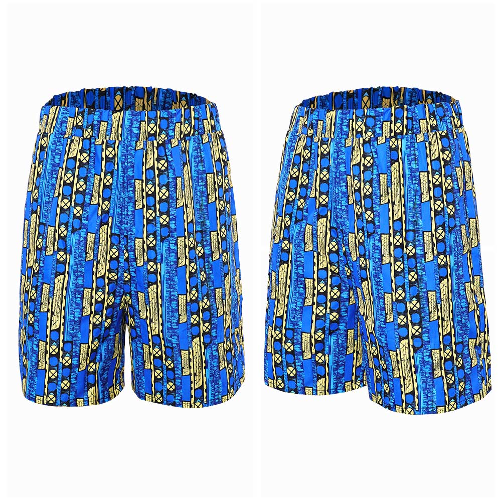 Stranger Things Saison 5(2025) Dustin Henderson Short Bleu Imprimé Cosplay Costume