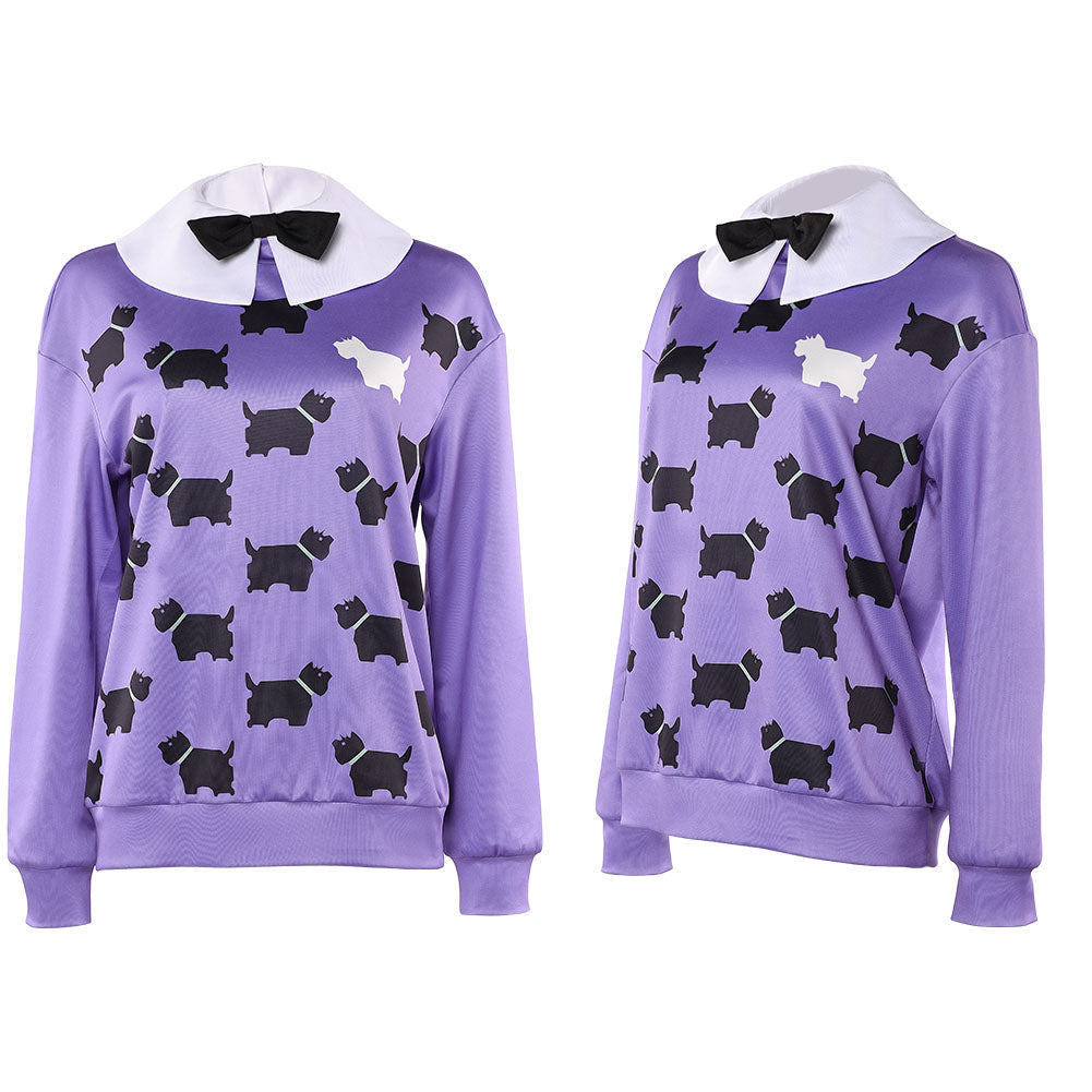 Stranger Things Saison 5(2025) Erica Haut Violet Cosplay Costume