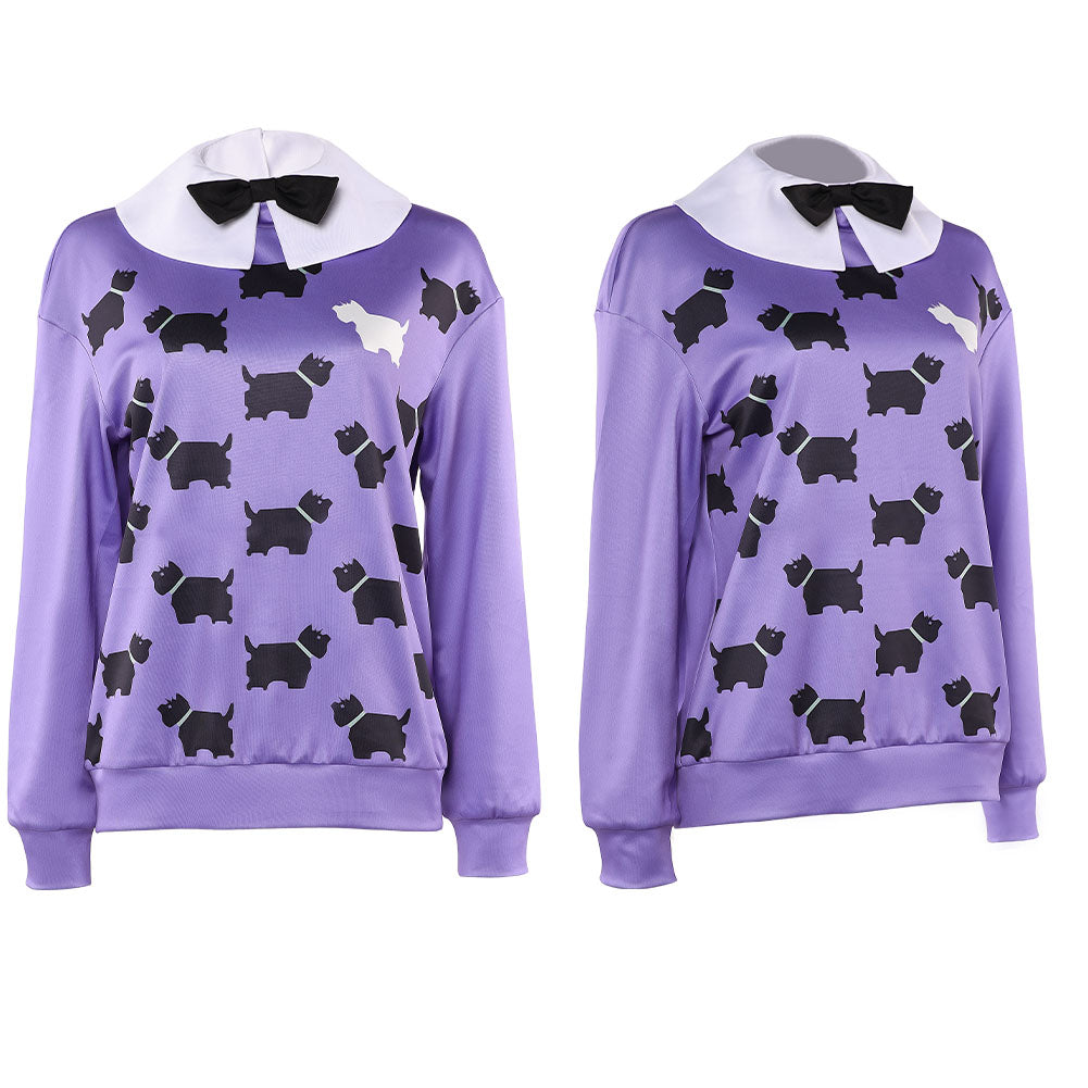 Stranger Things Saison 5(2025) Erica Haut Violet Cosplay Costume