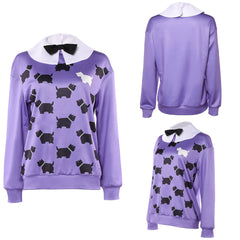 Stranger Things Saison 5(2025) Erica Haut Violet Cosplay Costume