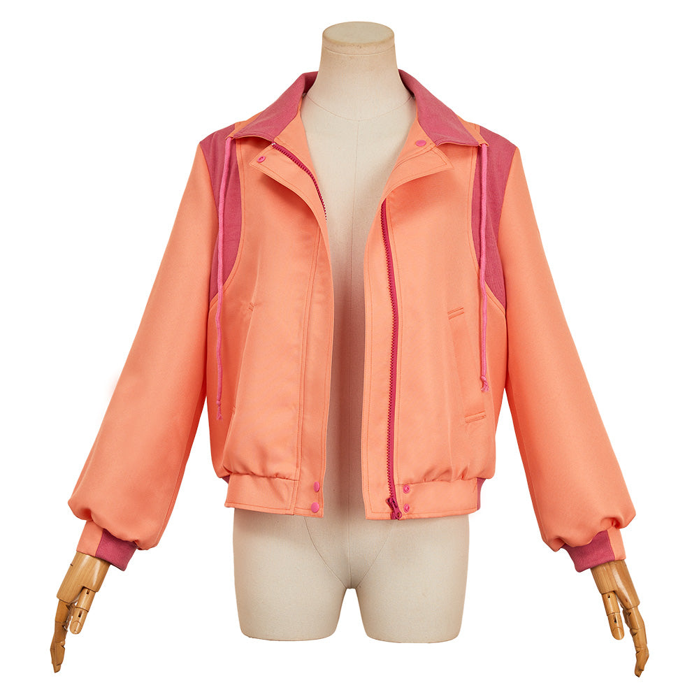 Stranger Things Saison 5(2025) Holly Wheeler Veste Orange Cosplay Costume