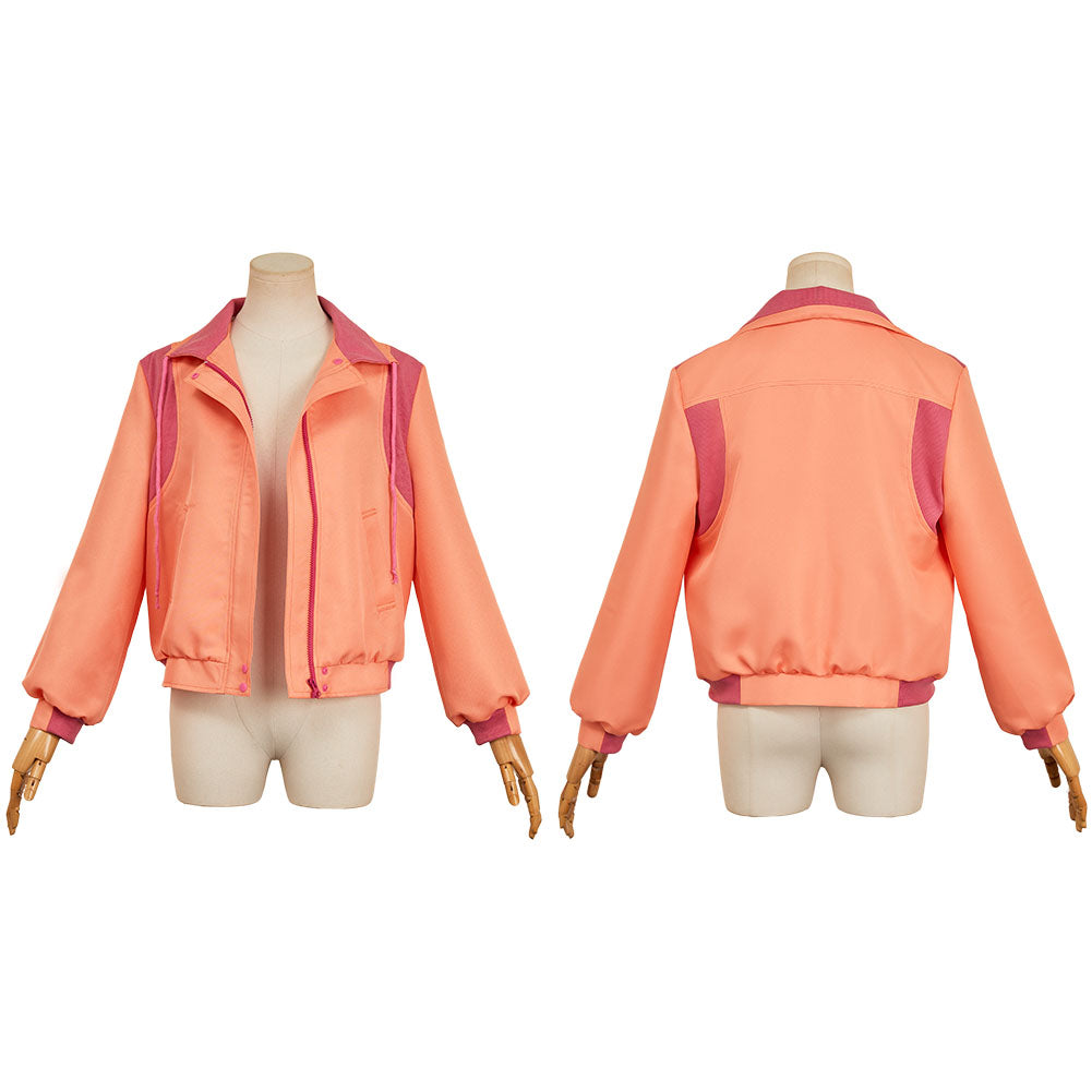 Stranger Things Saison 5(2025) Holly Wheeler Veste Orange Cosplay Costume