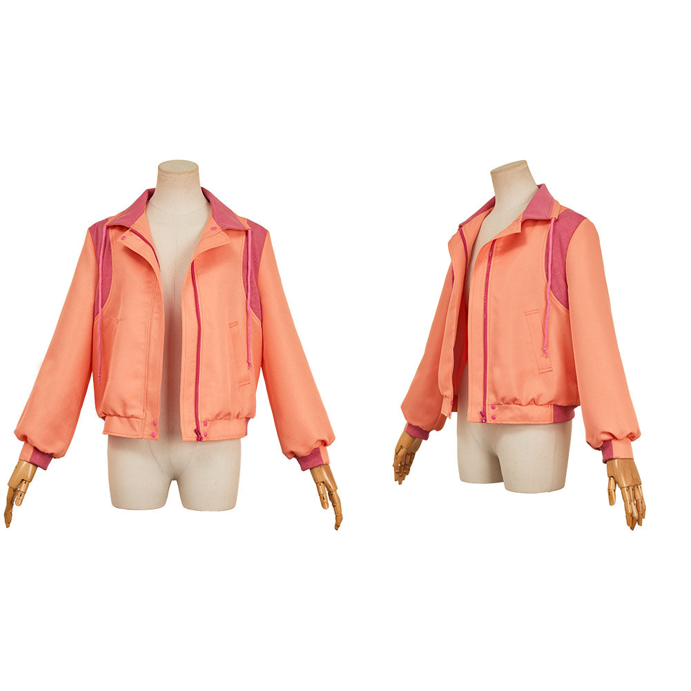 Stranger Things Saison 5(2025) Holly Wheeler Veste Orange Cosplay Costume
