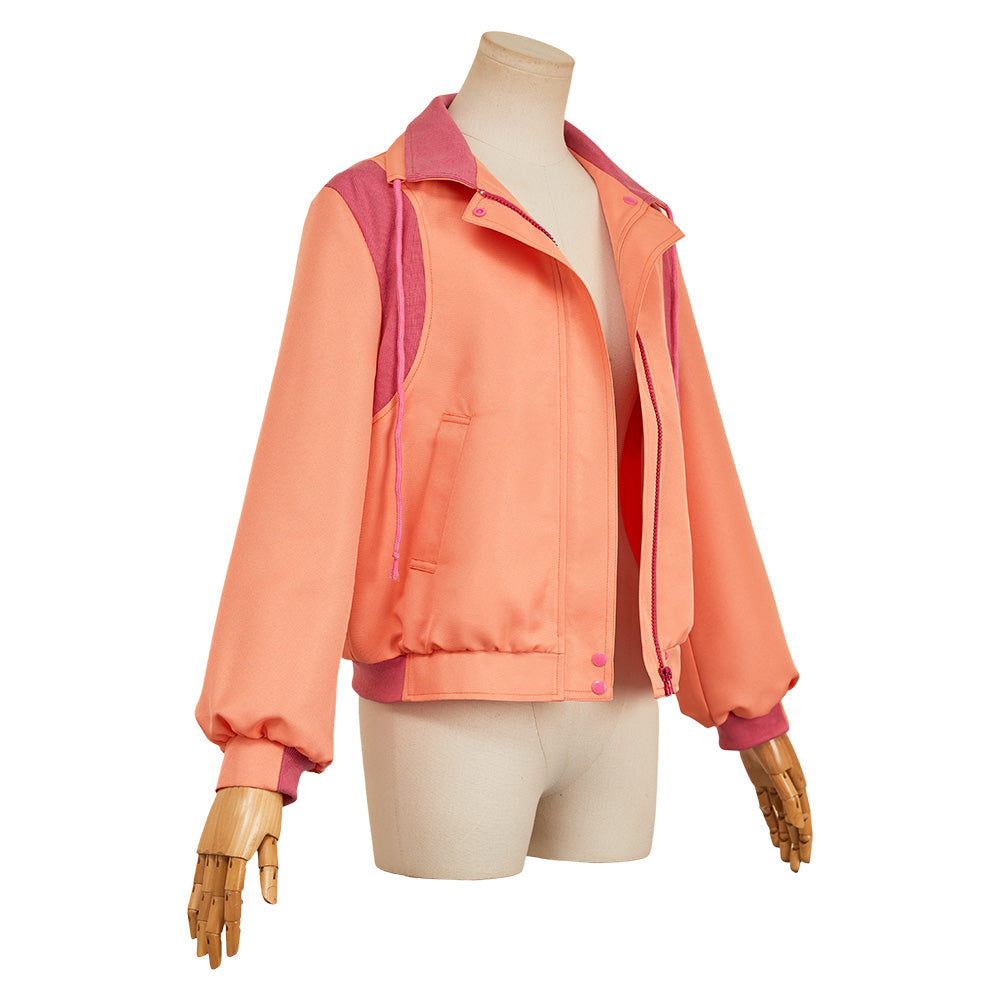 Stranger Things Saison 5(2025) Holly Wheeler Veste Orange Cosplay Costume
