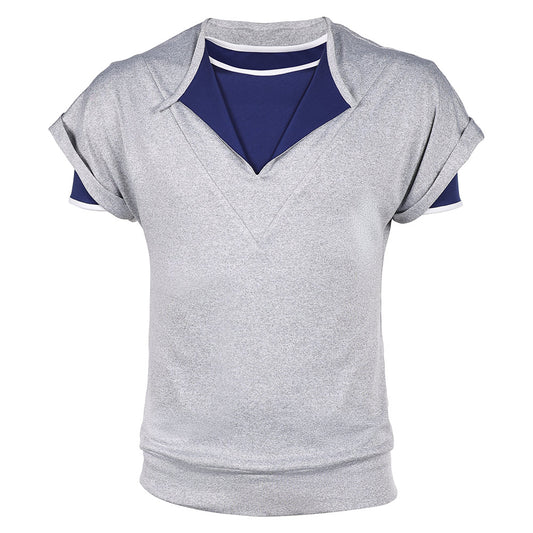 Stranger Things Saison 5(2025) Lucas Sinclair Haut Gris Cosplay Costume