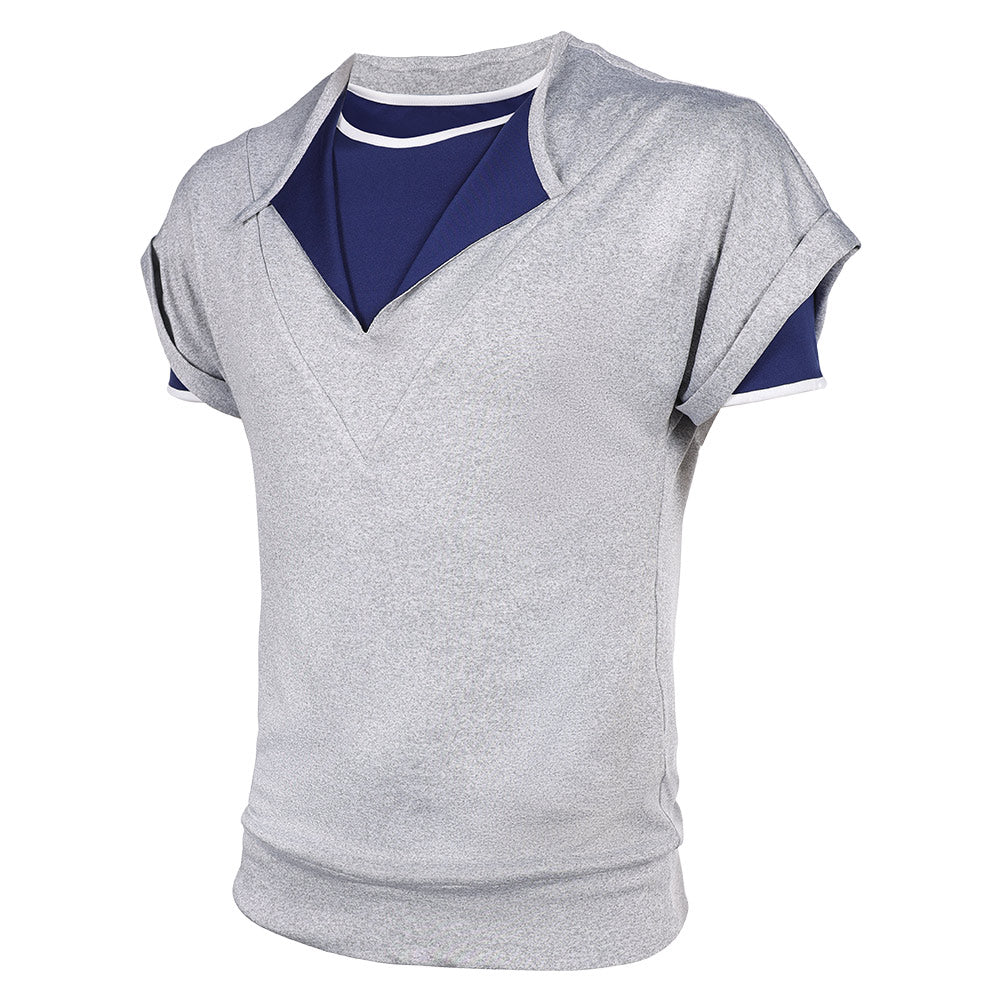 Stranger Things Saison 5(2025) Lucas Sinclair Haut Gris Cosplay Costume