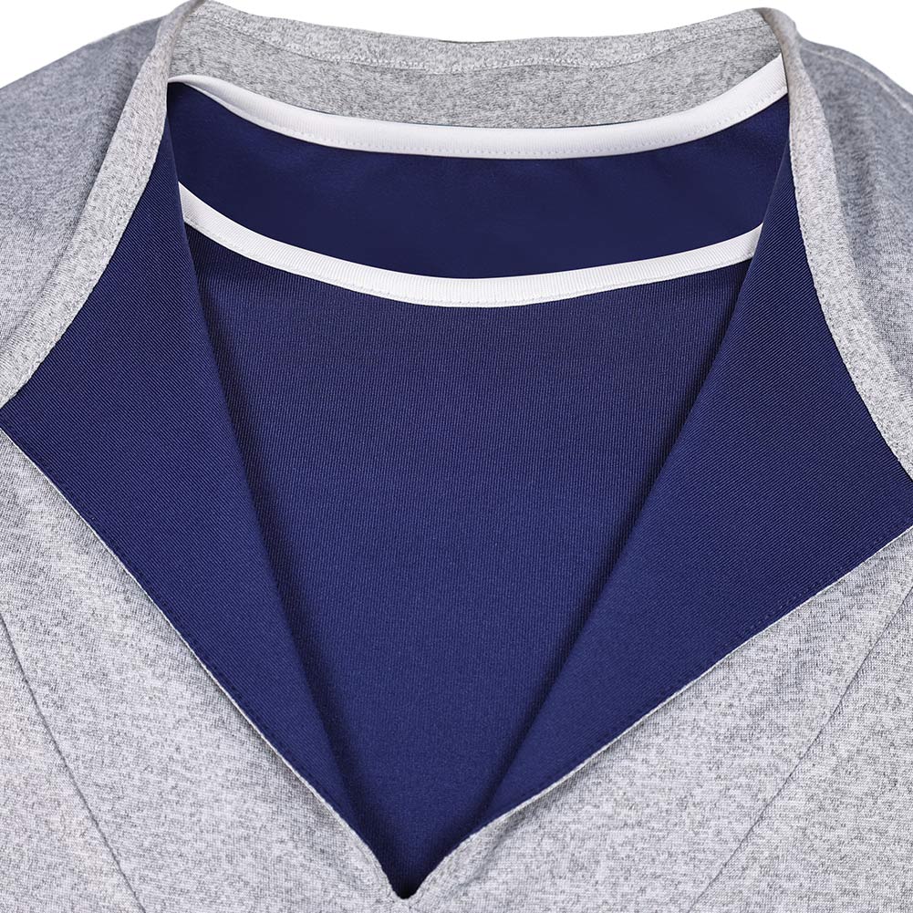 Stranger Things Saison 5(2025) Lucas Sinclair Haut Gris Cosplay Costume