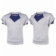 Stranger Things Saison 5(2025) Lucas Sinclair Haut Gris Cosplay Costume